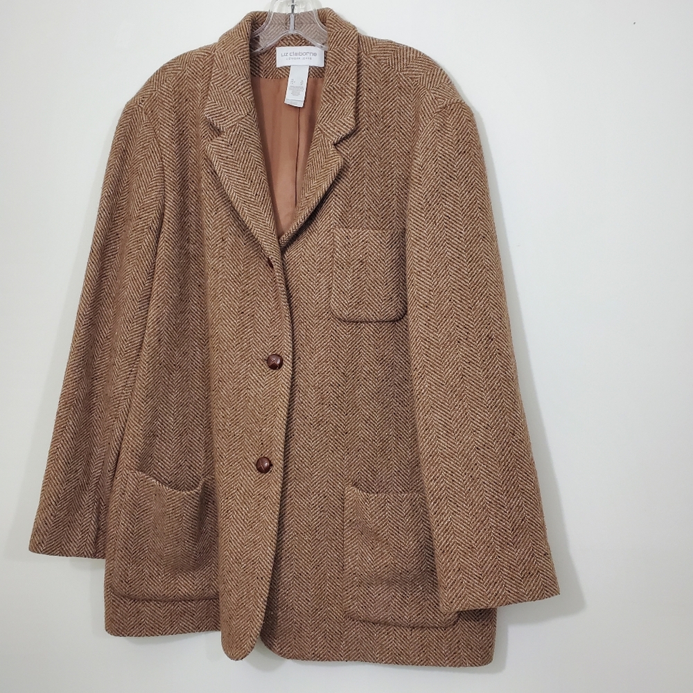 Liz Claiborne Wool Jacket, Size XL